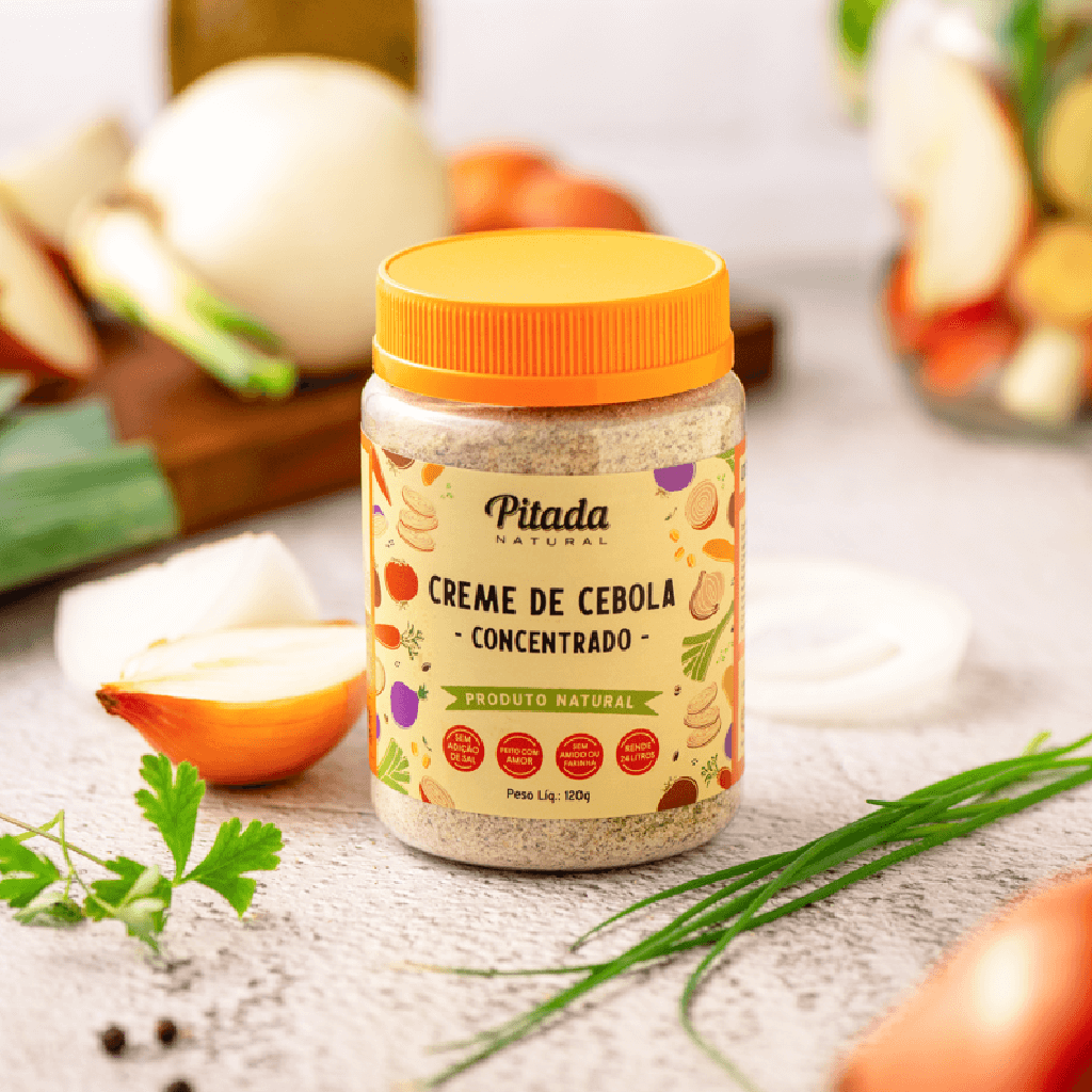 Creme de Cebola Pitada Natural